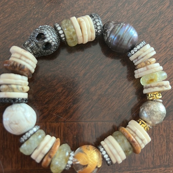 One-Of-A-Kind Boho Bracelet - Picture 4 of 4